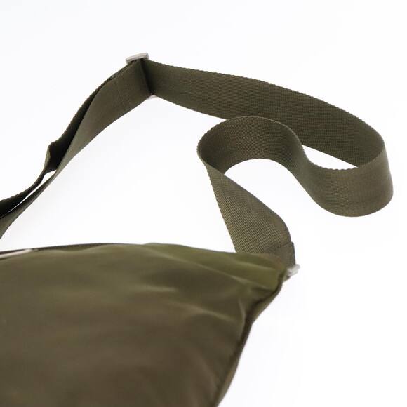 PRADA Shoulder Bag Nylon Khaki - Picture 8 of 9